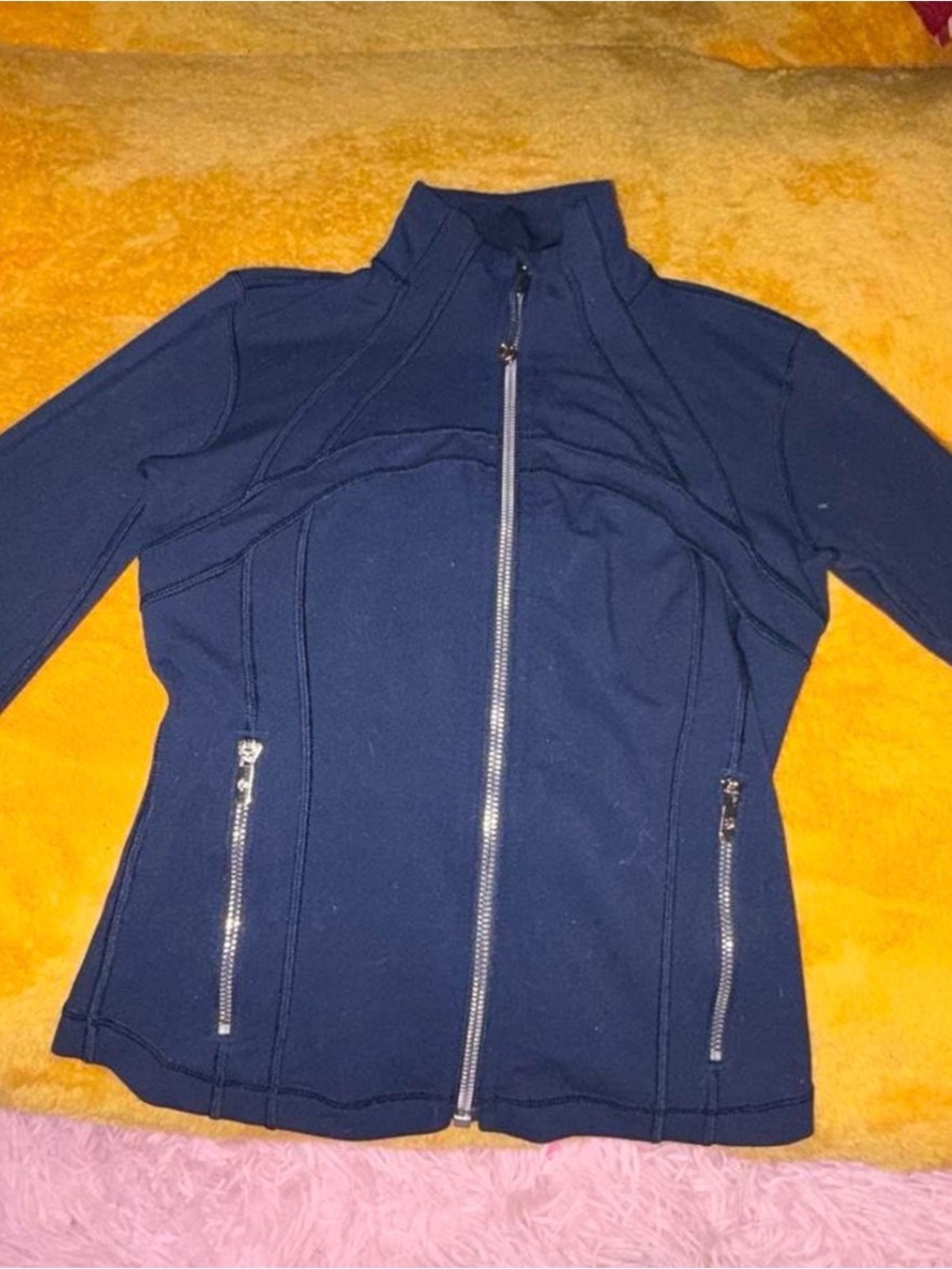 lululemon Navy blue define cropped jacket *Nulu